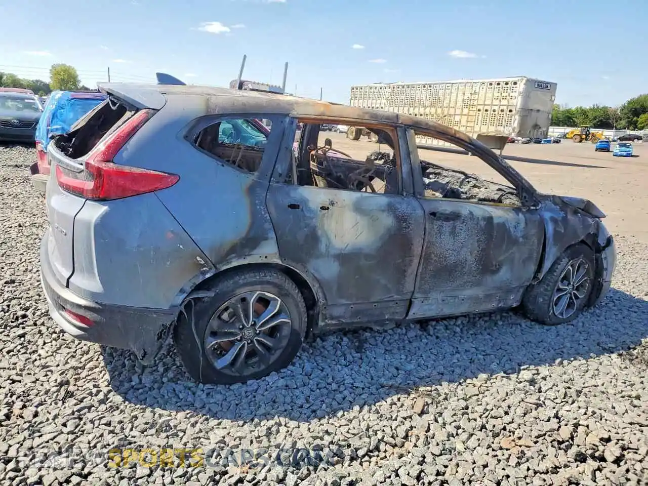 3 Фотография поврежденного автомобиля 2HKRW2H86MH681267 HONDA CRV 2021