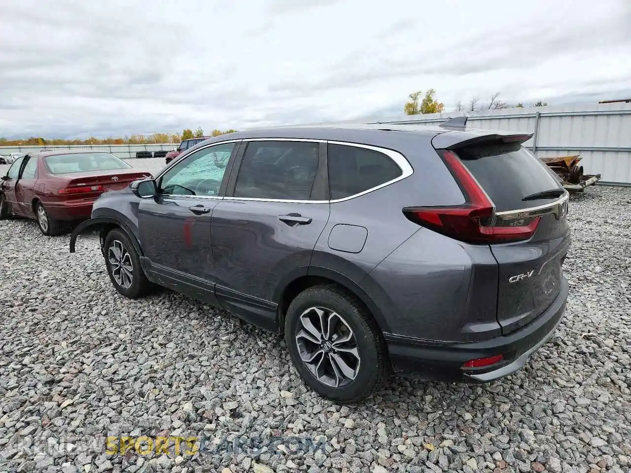 2 Photograph of a damaged car 2HKRW2H86MH681768 HONDA CRV 2021