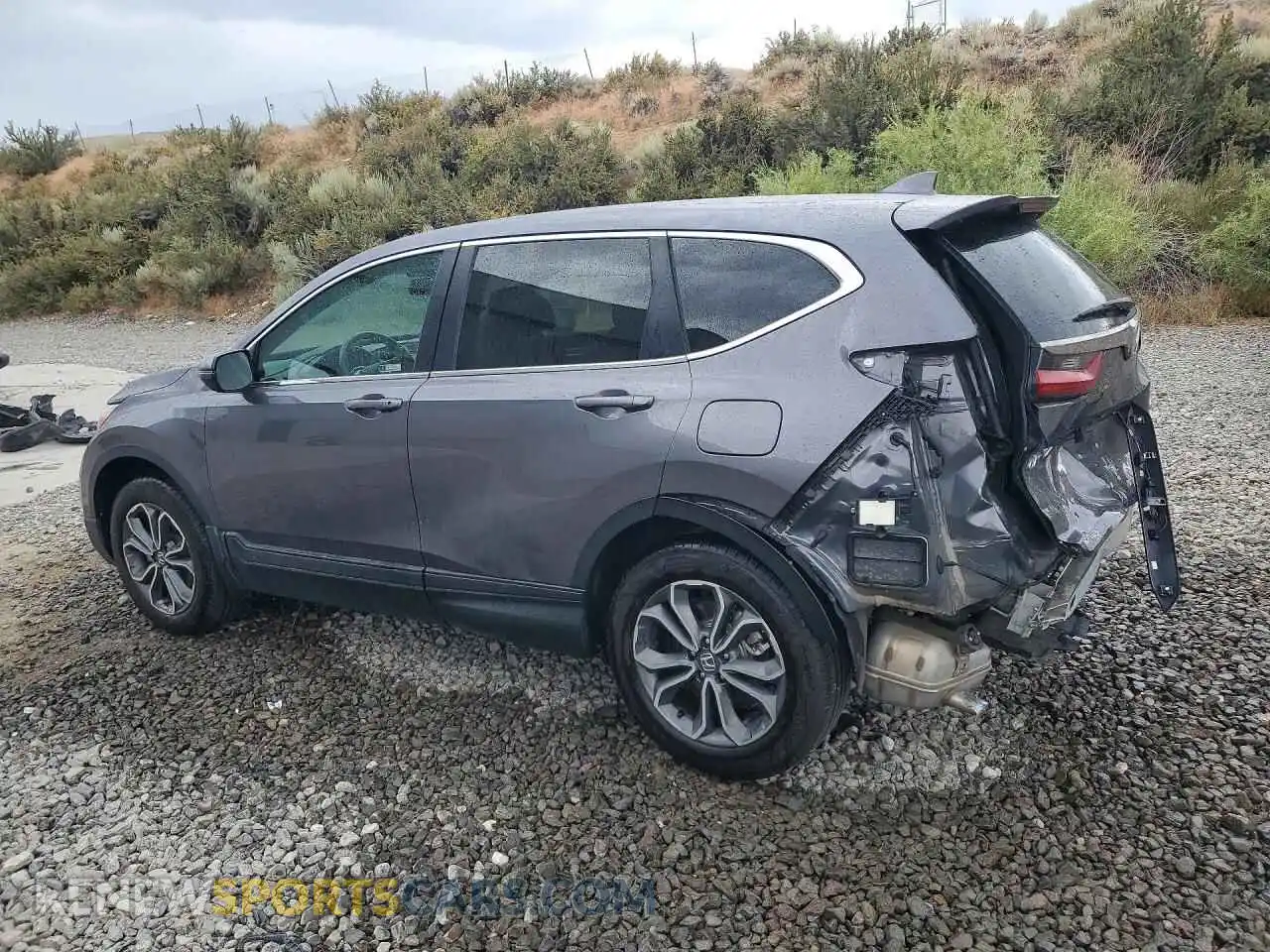 2 Photograph of a damaged car 2HKRW2H88MH635715 HONDA CRV 2021
