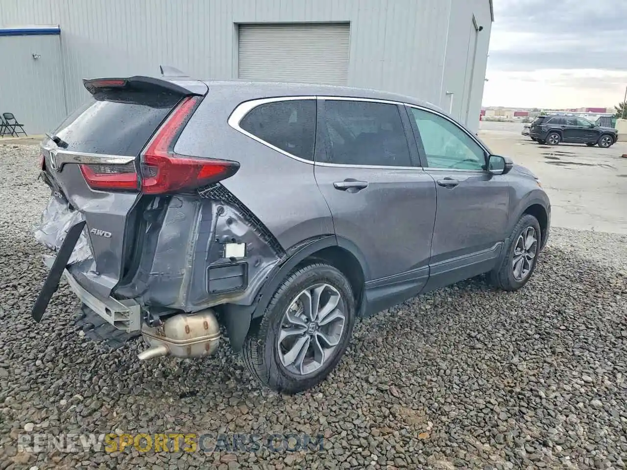 3 Photograph of a damaged car 2HKRW2H88MH635715 HONDA CRV 2021