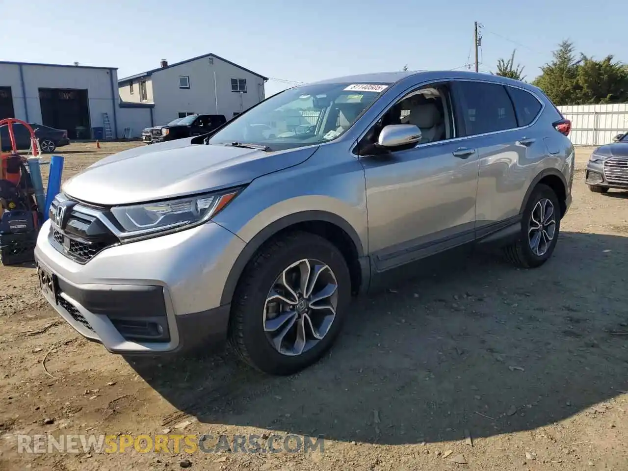 1 Photograph of a damaged car 2HKRW2H88MH656693 HONDA CRV 2021