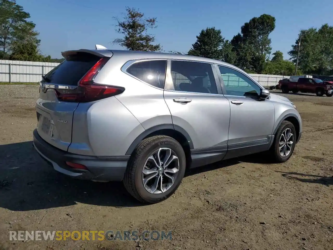 3 Photograph of a damaged car 2HKRW2H88MH656693 HONDA CRV 2021