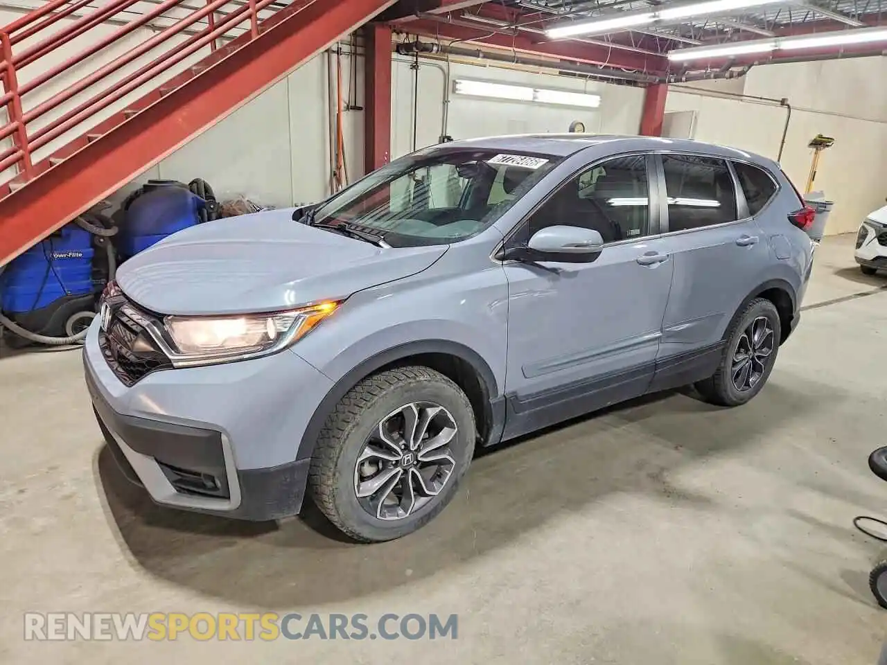 1 Photograph of a damaged car 2HKRW2H88MH667810 HONDA CRV 2021