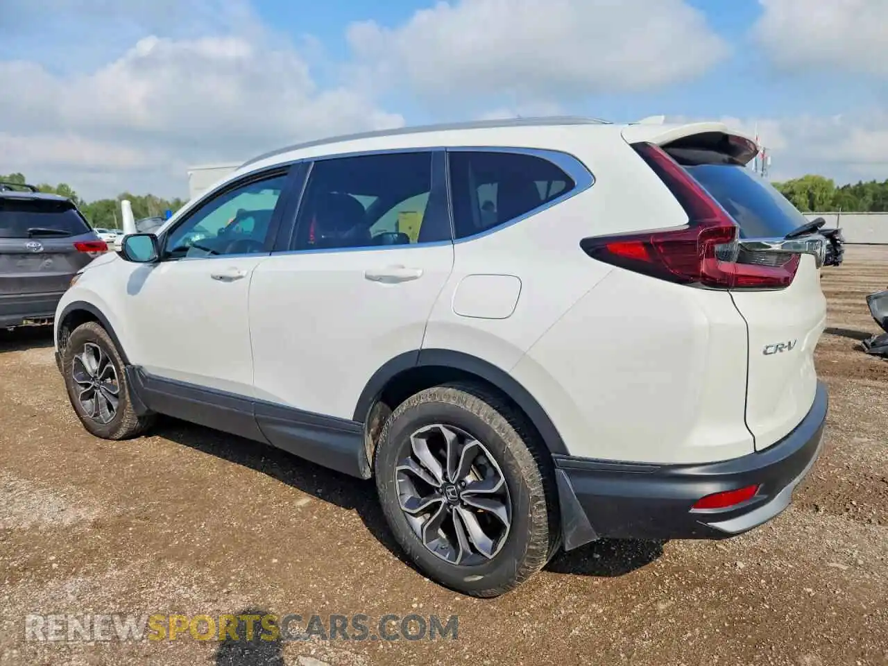 2 Photograph of a damaged car 2HKRW2H89MH237722 HONDA CRV 2021