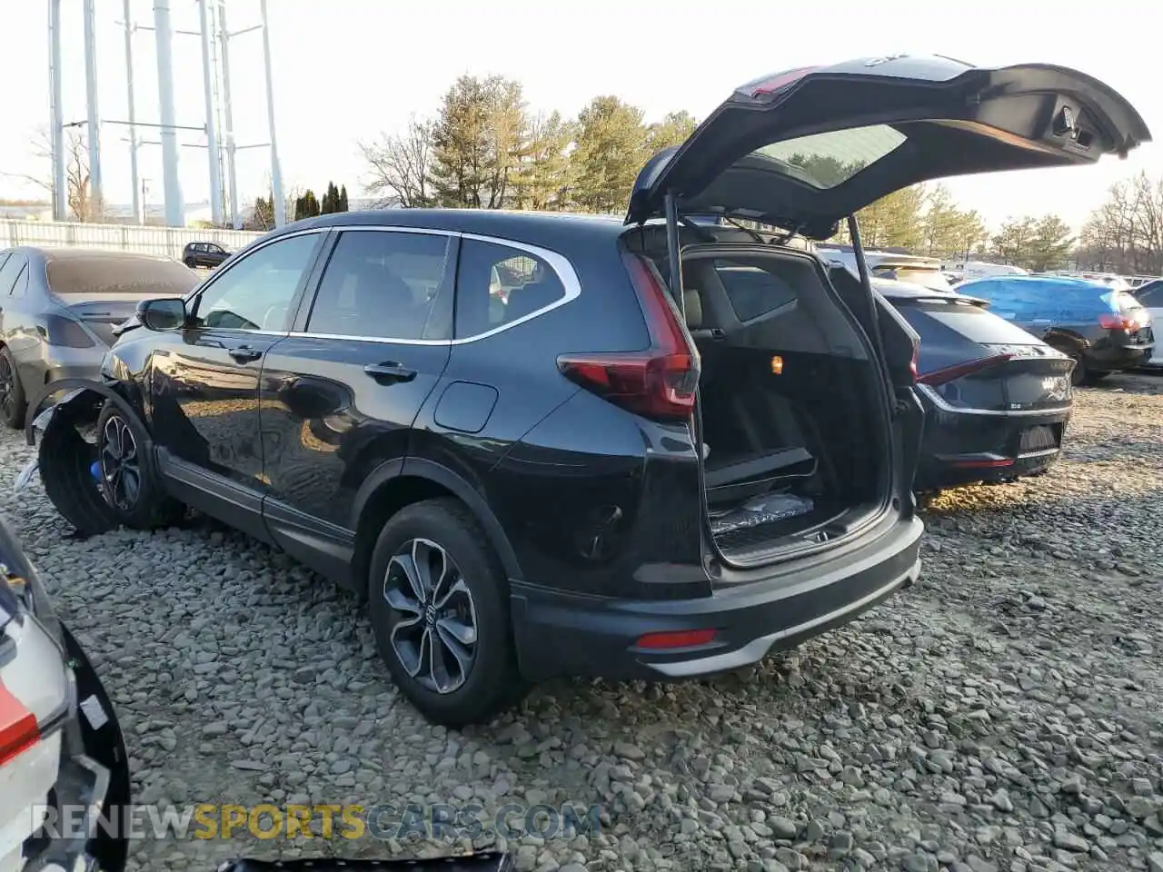2 Photograph of a damaged car 2HKRW2H89MH614470 HONDA CRV 2021