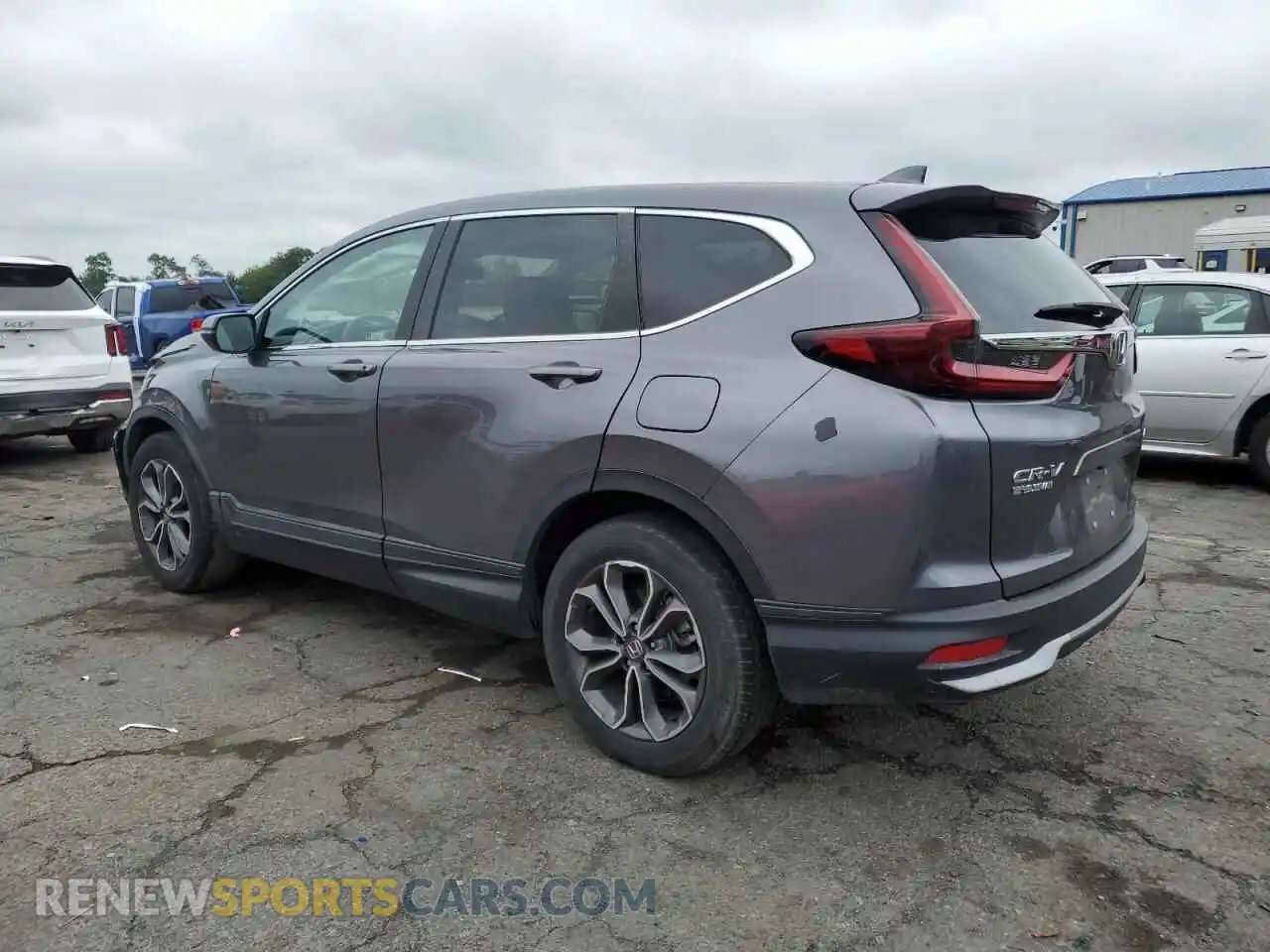 2 Photograph of a damaged car 2HKRW2H8XMH601792 HONDA CRV 2021
