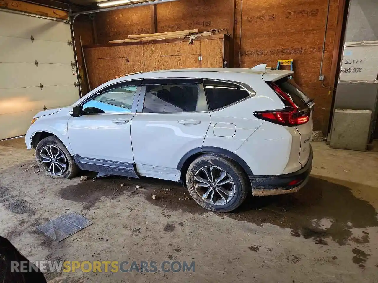 2 Photograph of a damaged car 2HKRW2H8XMH683796 HONDA CRV 2021