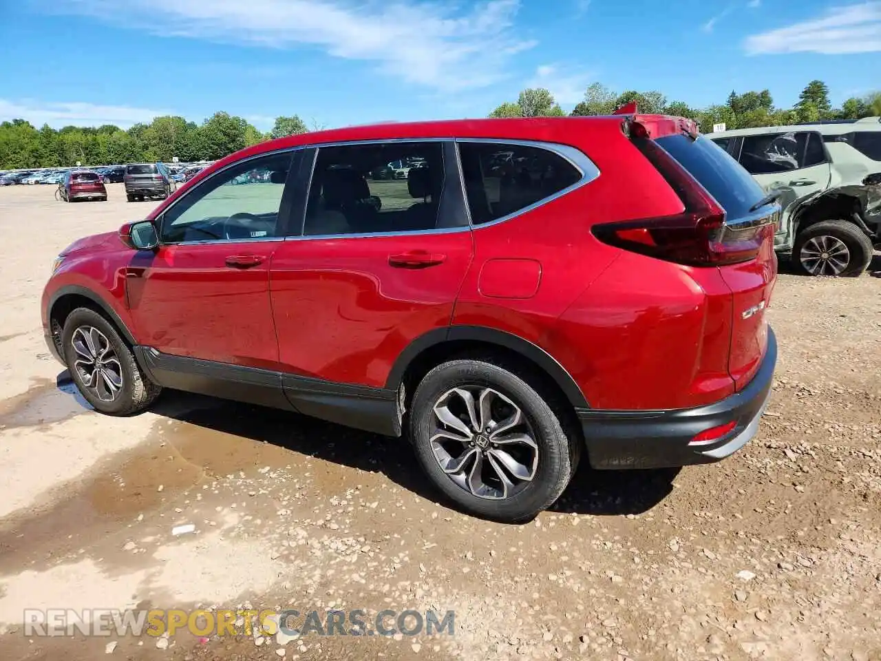 2 Photograph of a damaged car 2HKRW2H8XMH685337 HONDA CRV 2021
