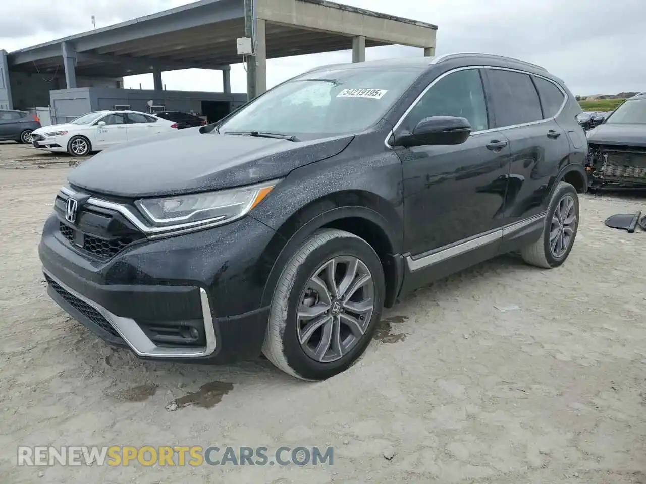 1 Photograph of a damaged car 2HKRW2H90MH683945 HONDA CRV 2021