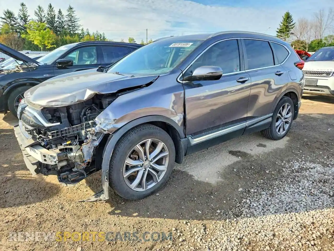 1 Фотография поврежденного автомобиля 2HKRW2H91MH202746 HONDA CRV 2021