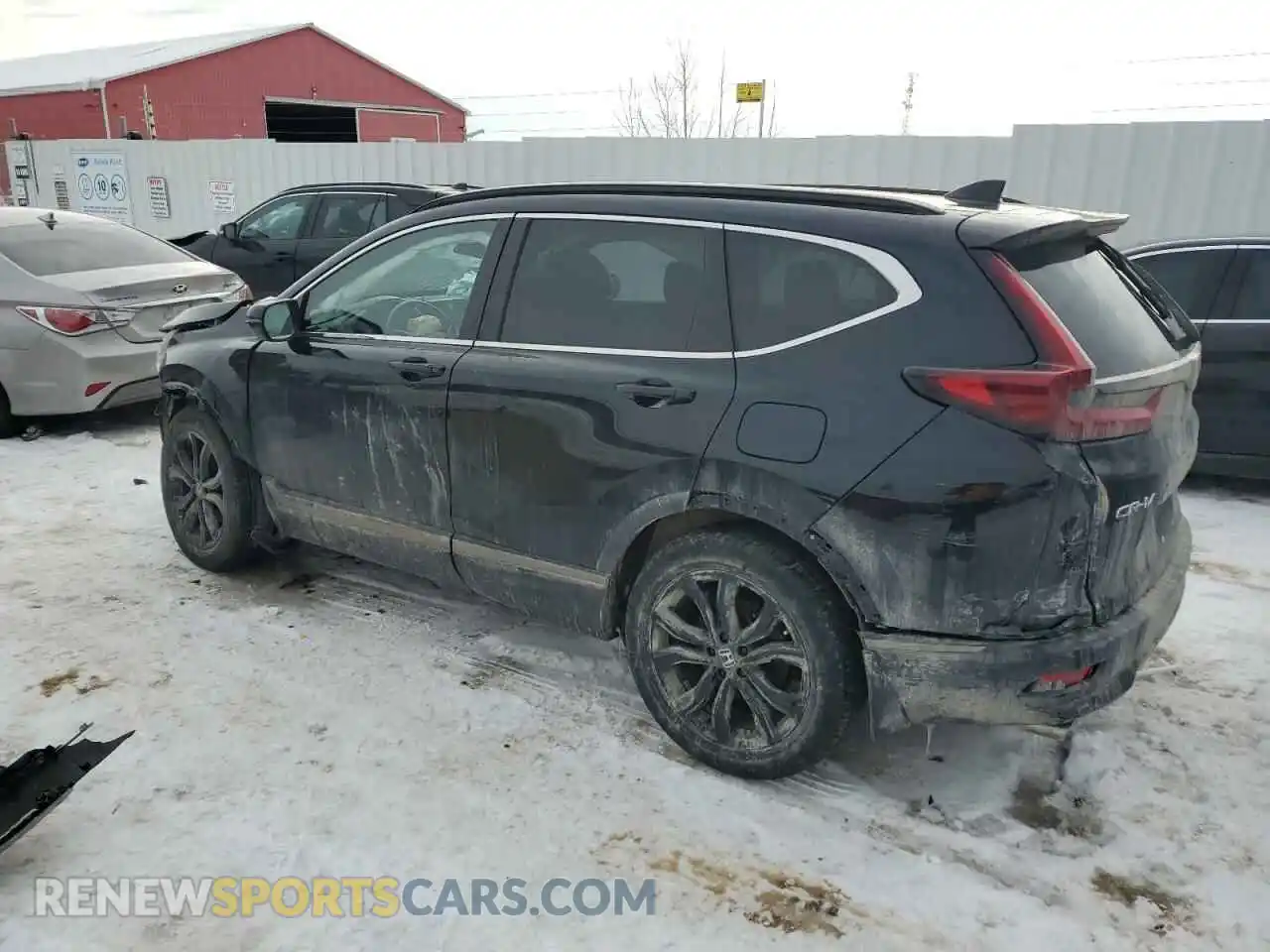 2 Photograph of a damaged car 2HKRW2H91MH218218 HONDA CRV 2021