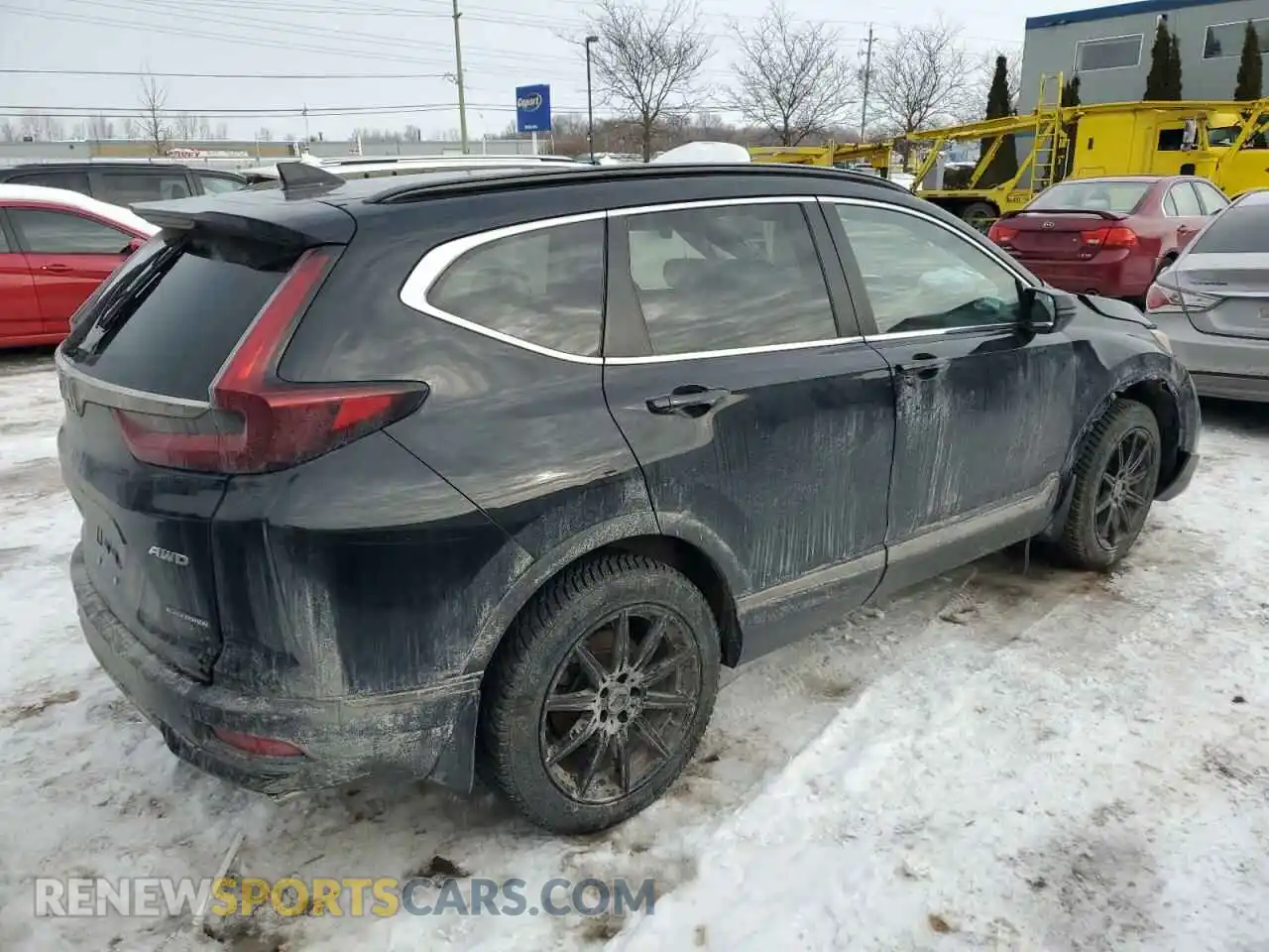 3 Photograph of a damaged car 2HKRW2H91MH218218 HONDA CRV 2021