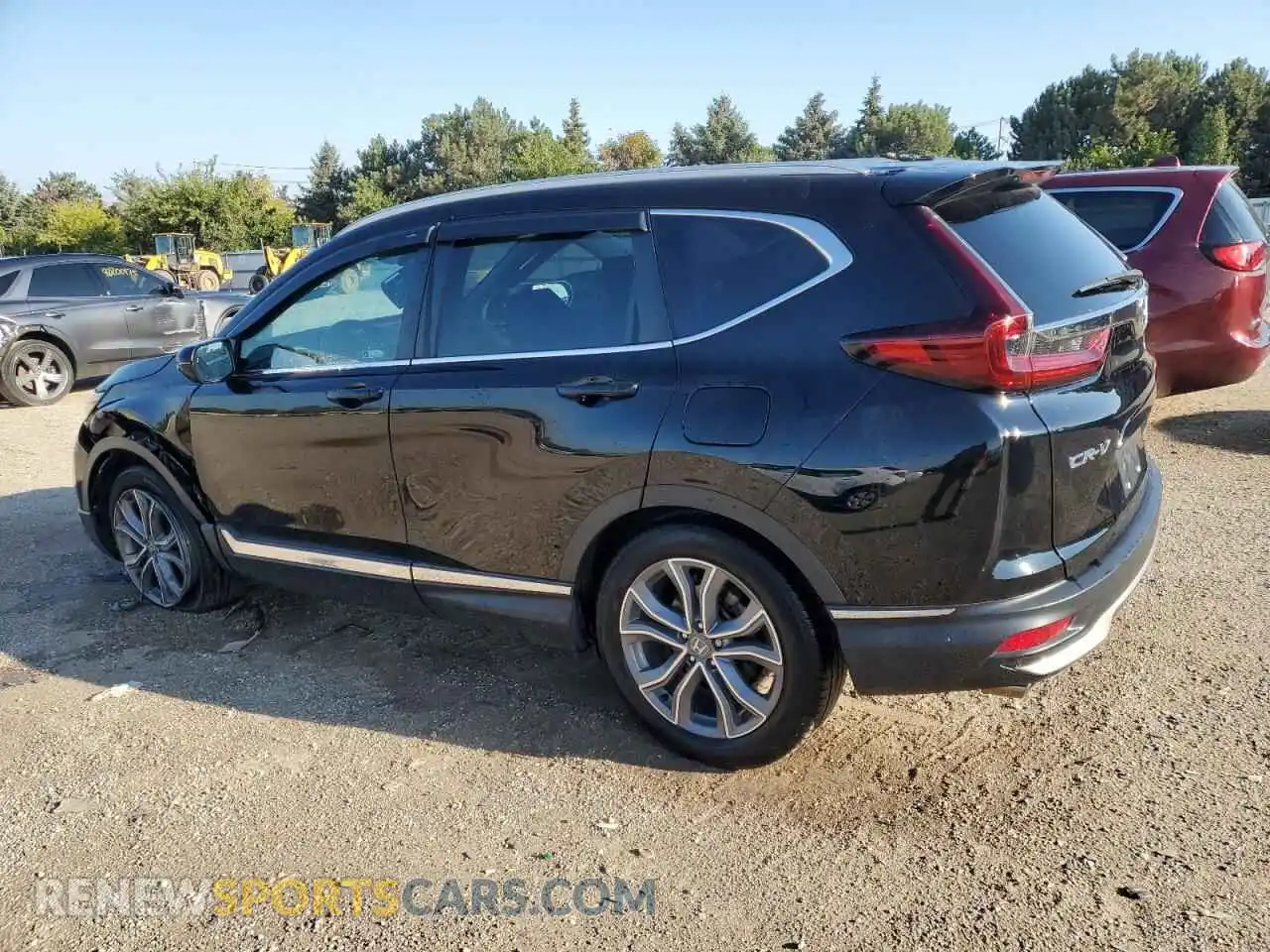 2 Photograph of a damaged car 2HKRW2H91MH684098 HONDA CRV 2021