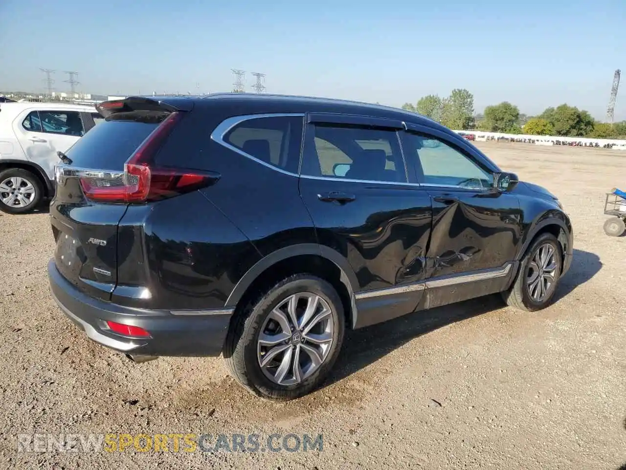 3 Photograph of a damaged car 2HKRW2H91MH684098 HONDA CRV 2021