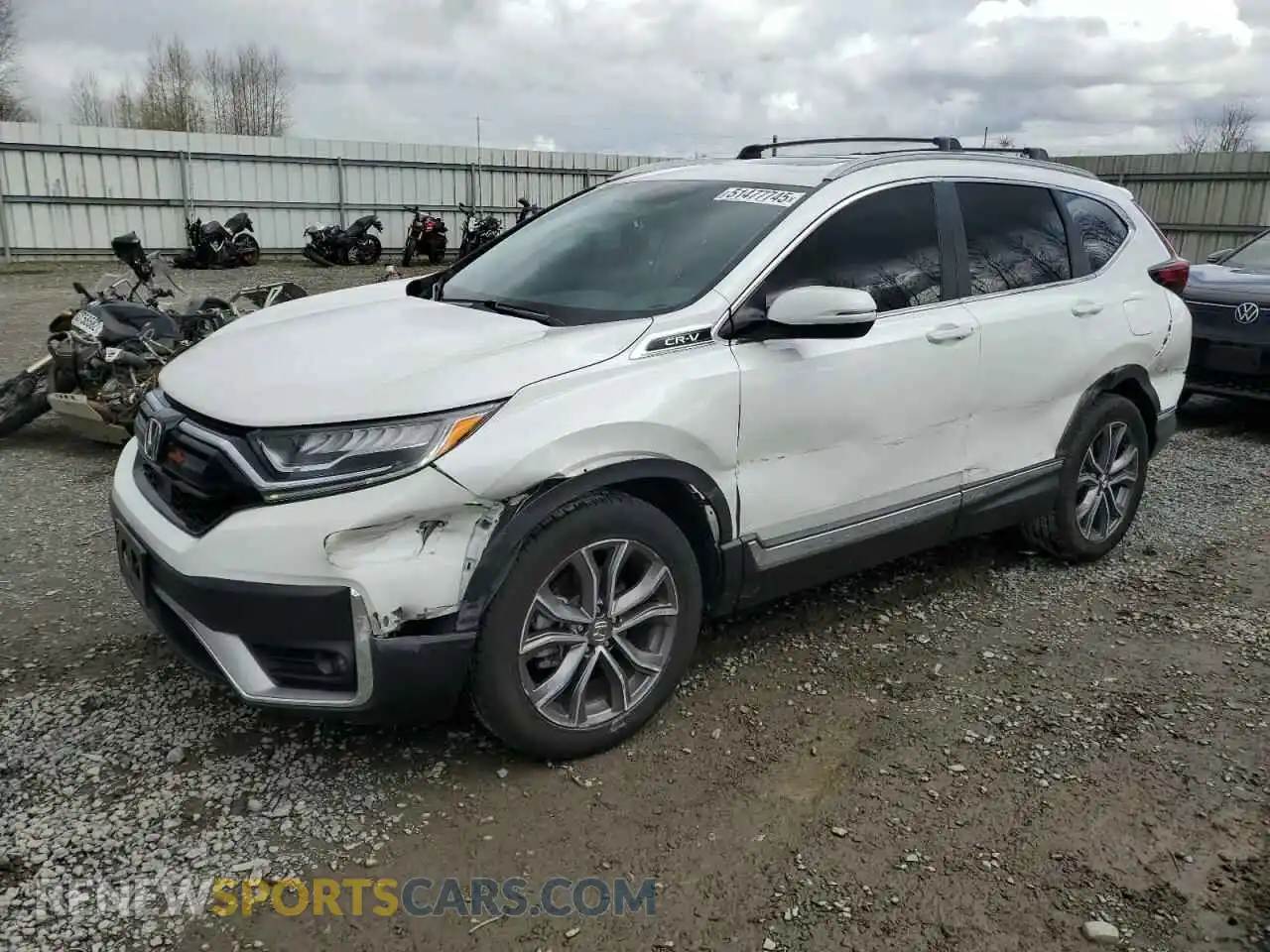 1 fotografías del automóvil dañado 2HKRW2H92MH614755 HONDA CRV 2021