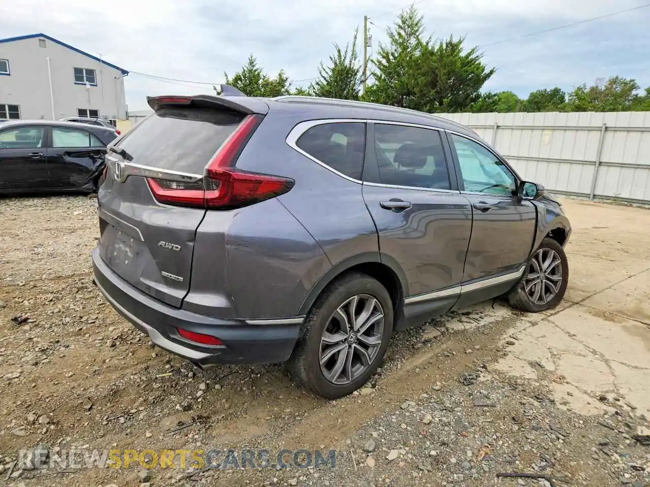 3 Photograph of a damaged car 2HKRW2H92MH679024 HONDA CRV 2021
