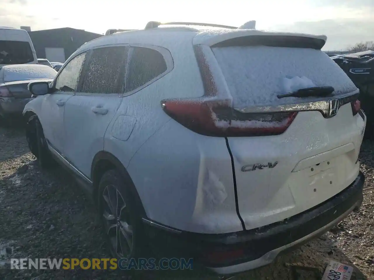 2 Photograph of a damaged car 2HKRW2H93MH638790 HONDA CRV 2021
