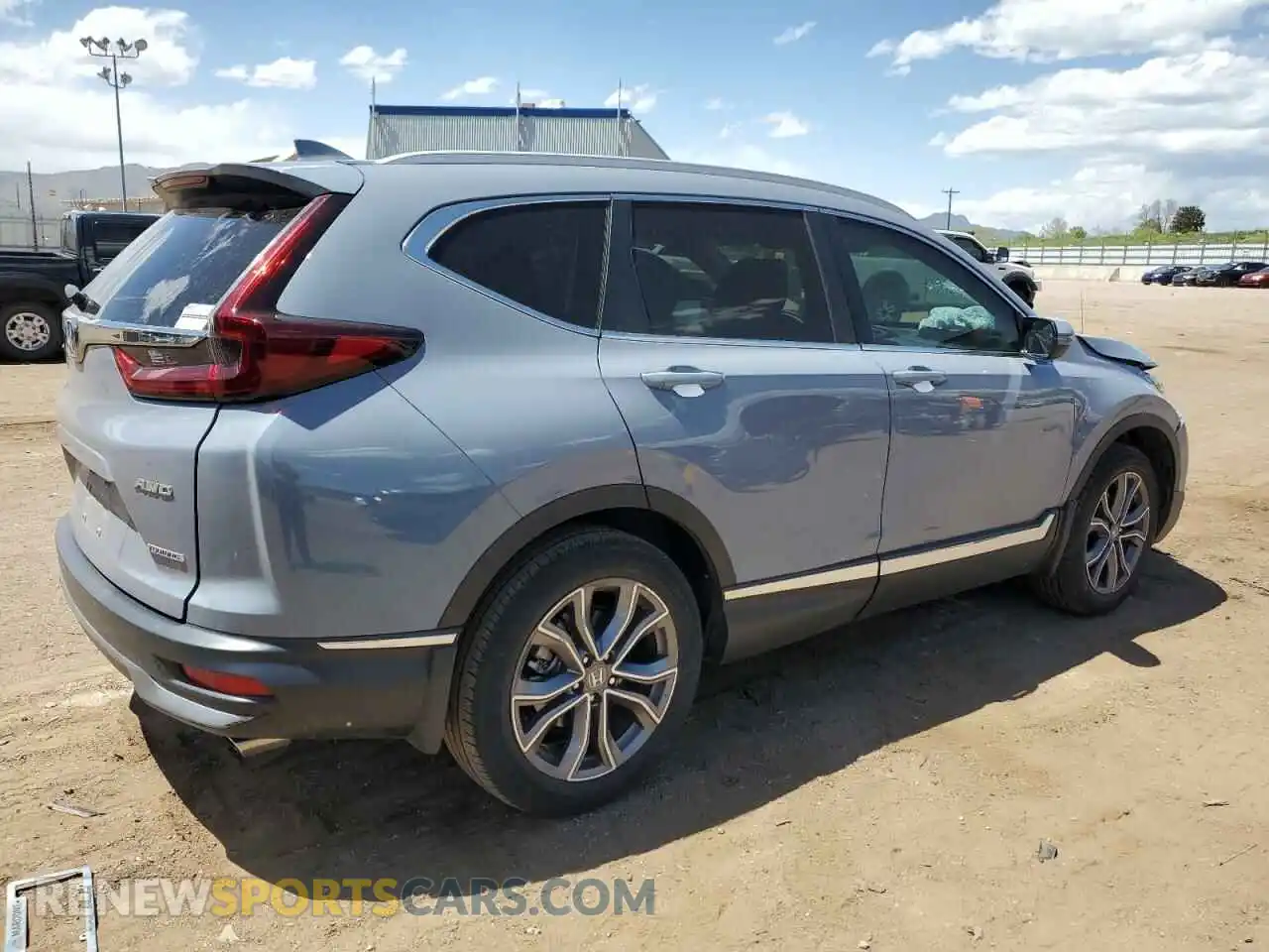 3 Photograph of a damaged car 2HKRW2H94MH678683 HONDA CRV 2021