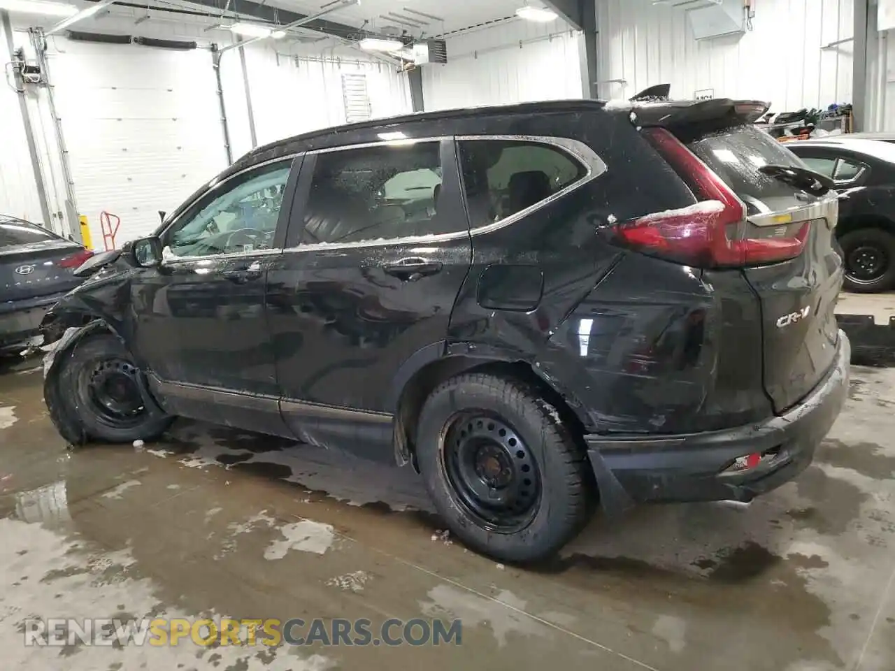 2 Photograph of a damaged car 2HKRW2H95MH201177 HONDA CRV 2021