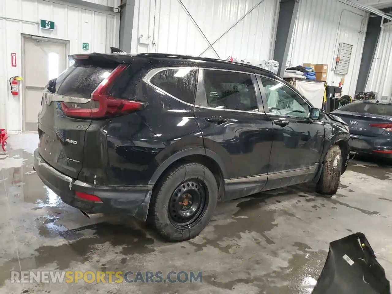 3 Photograph of a damaged car 2HKRW2H95MH201177 HONDA CRV 2021