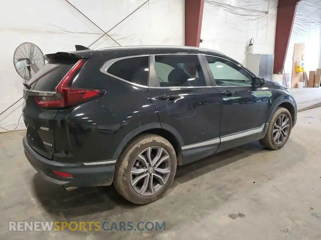 3 fotografías del automóvil dañado 2HKRW2H95MH633736 HONDA CRV 2021
