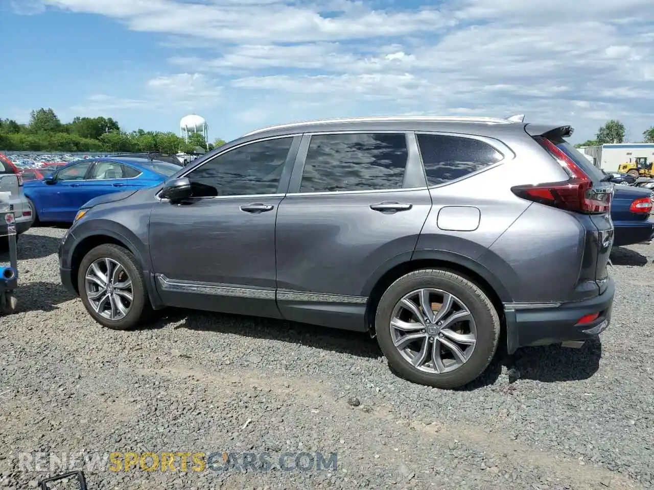 2 Photograph of a damaged car 2HKRW2H95MH675002 HONDA CRV 2021