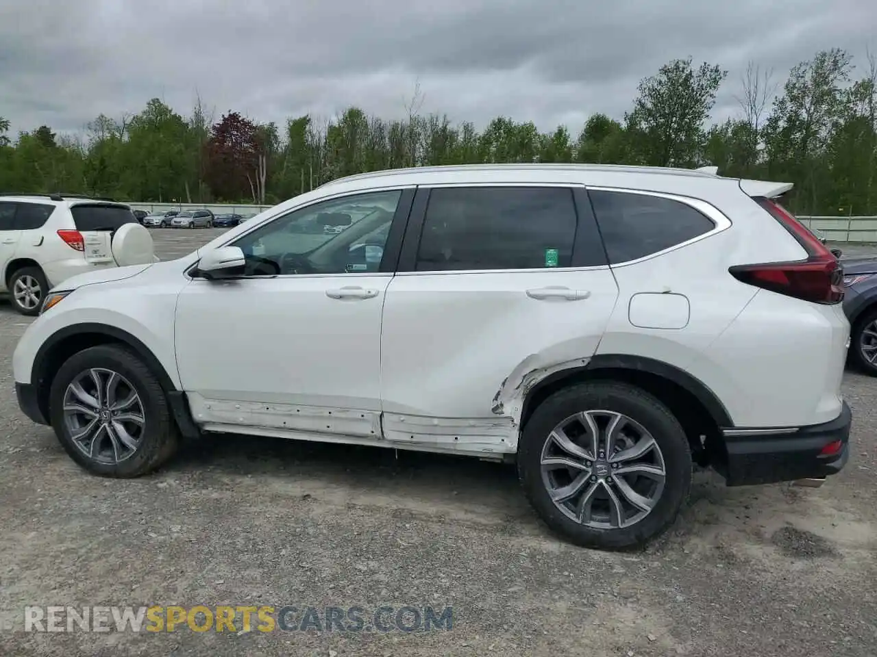 2 Photograph of a damaged car 2HKRW2H96MH648097 HONDA CRV 2021