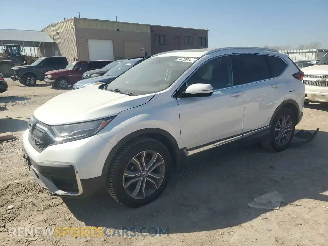 1 Photograph of a damaged car 2HKRW2H97MH644561 HONDA CRV 2021