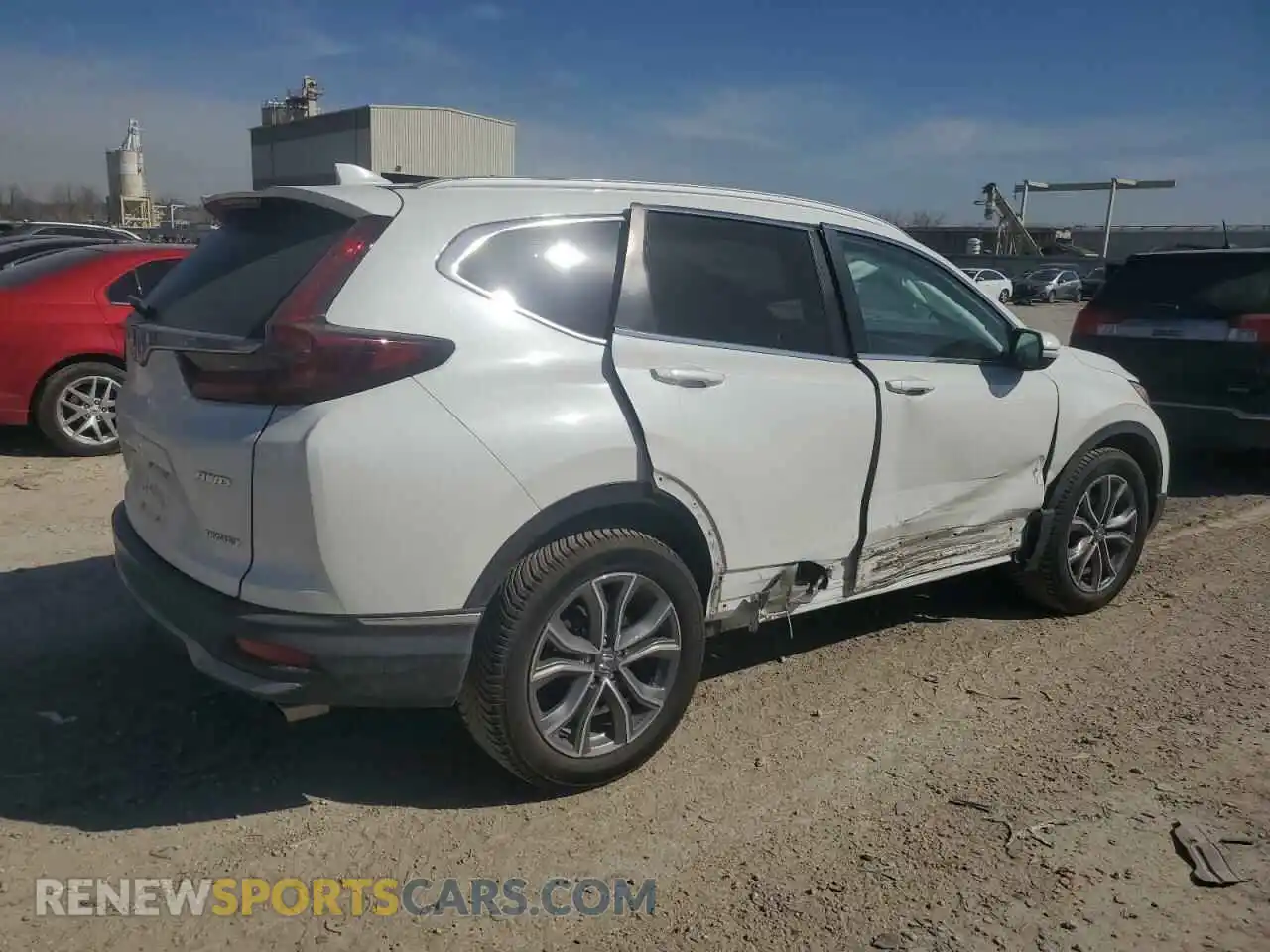 3 Photograph of a damaged car 2HKRW2H97MH644561 HONDA CRV 2021