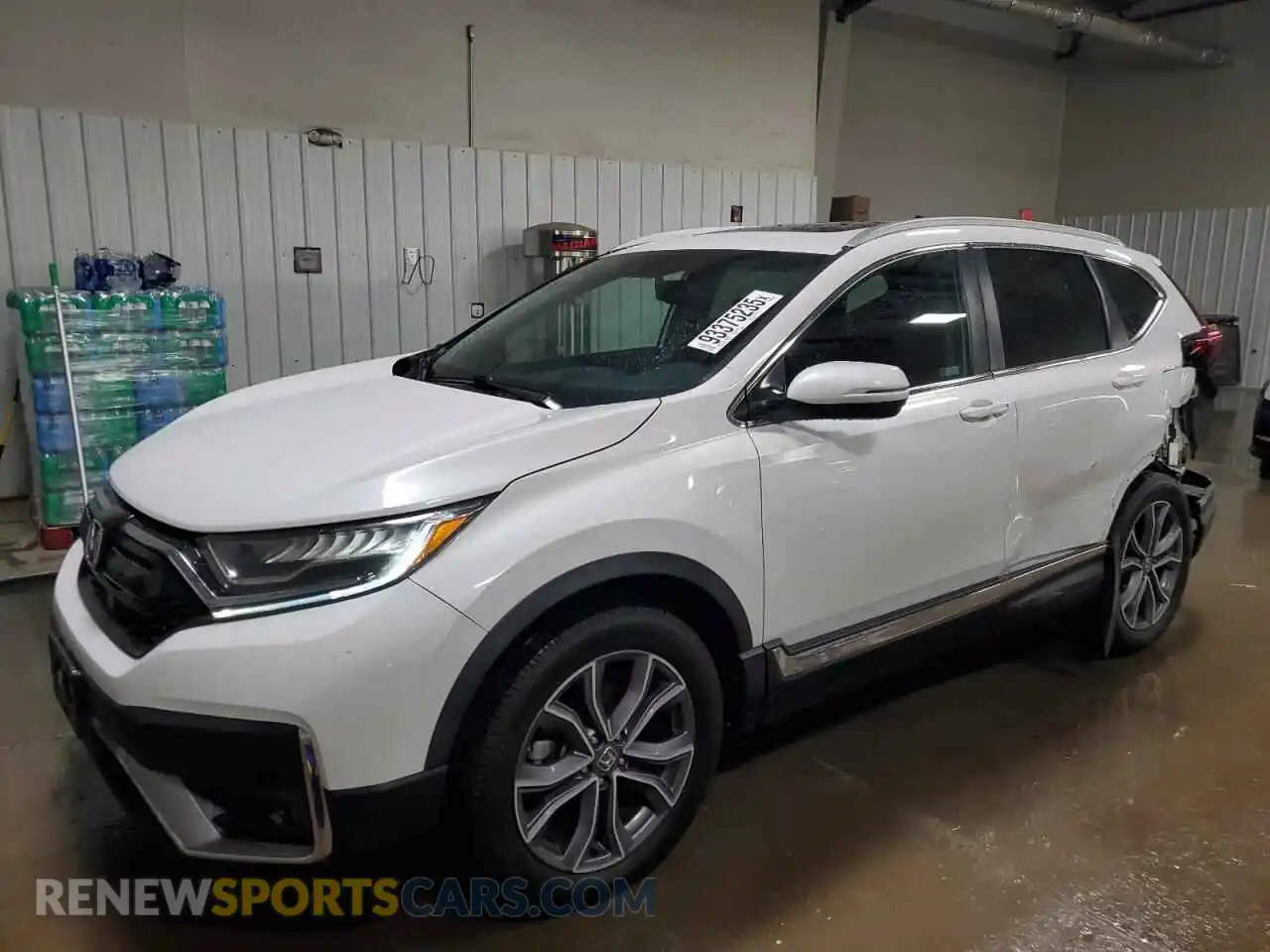 1 Photograph of a damaged car 2HKRW2H97MH649971 HONDA CRV 2021