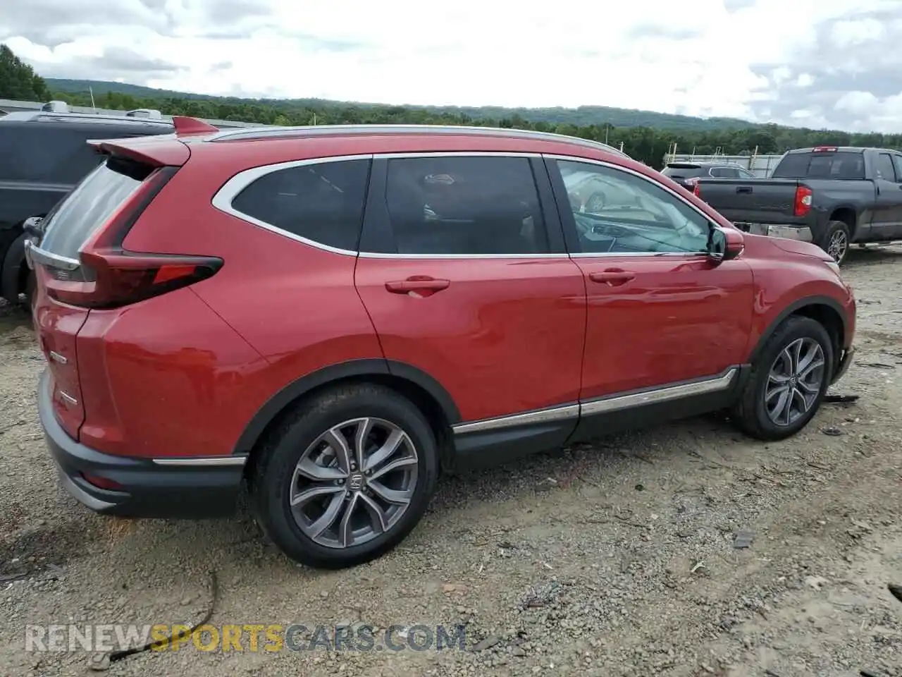 3 Photograph of a damaged car 2HKRW2H98MH657948 HONDA CRV 2021