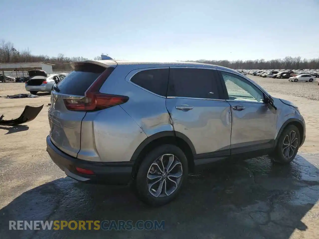 3 Photograph of a damaged car 5J6RW1H53MA009331 HONDA CRV 2021
