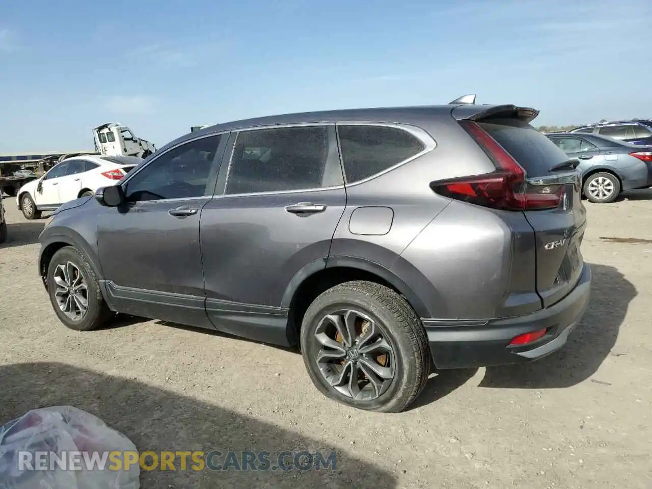 2 Photograph of a damaged car 5J6RW1H56MA010537 HONDA CRV 2021
