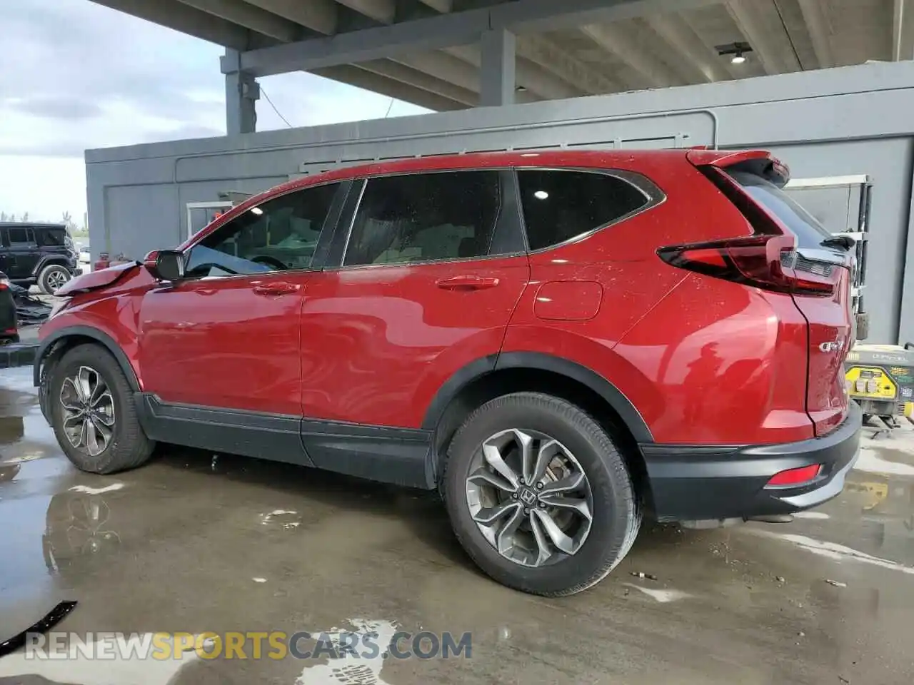 2 Photograph of a damaged car 5J6RW1H56MA014149 HONDA CRV 2021