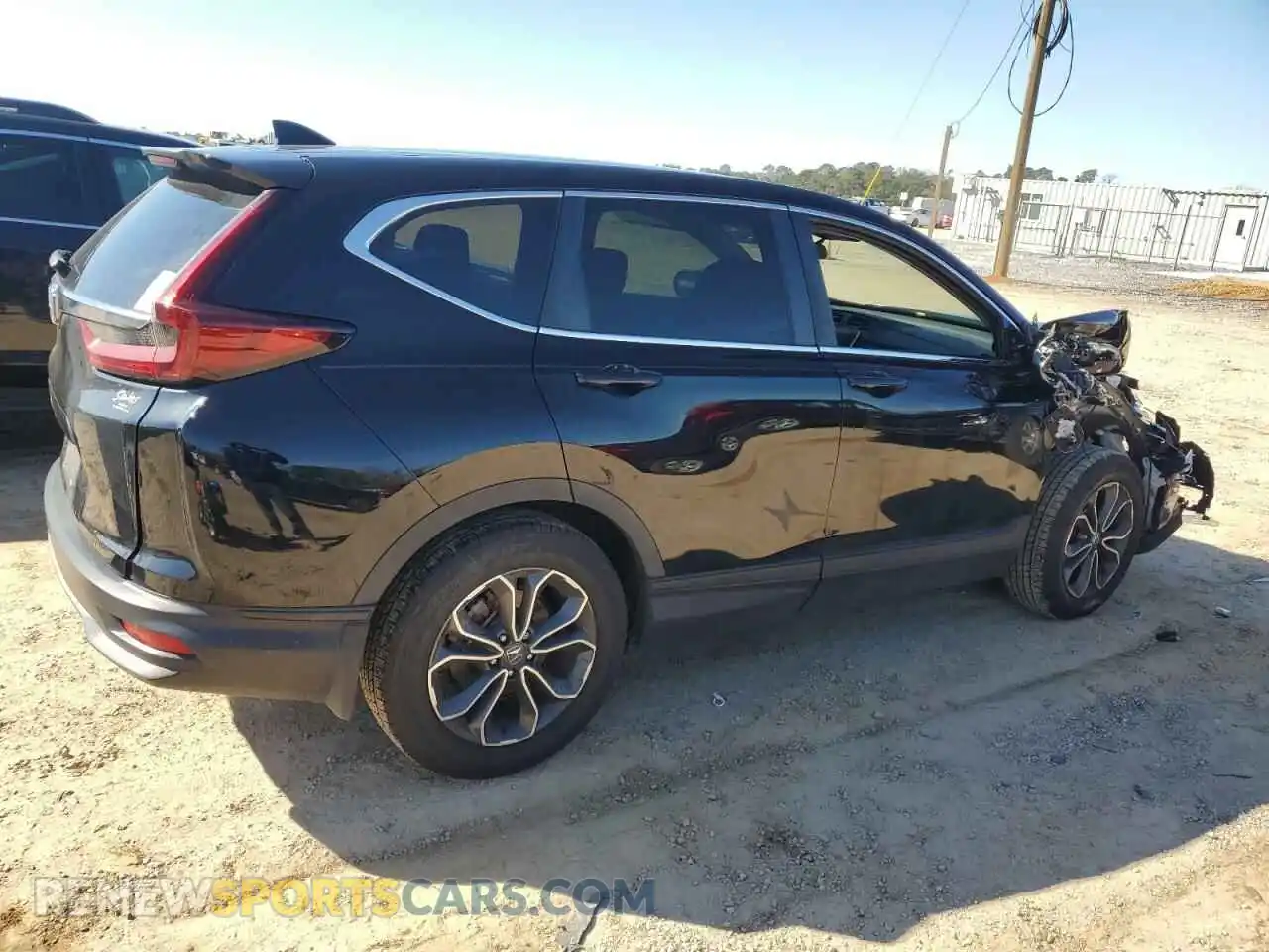 3 Photograph of a damaged car 5J6RW1H57MA006092 HONDA CRV 2021