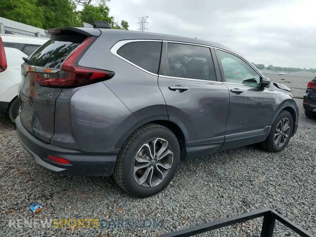 3 Фотография поврежденного автомобиля 5J6RW1H58MA006957 HONDA CRV 2021