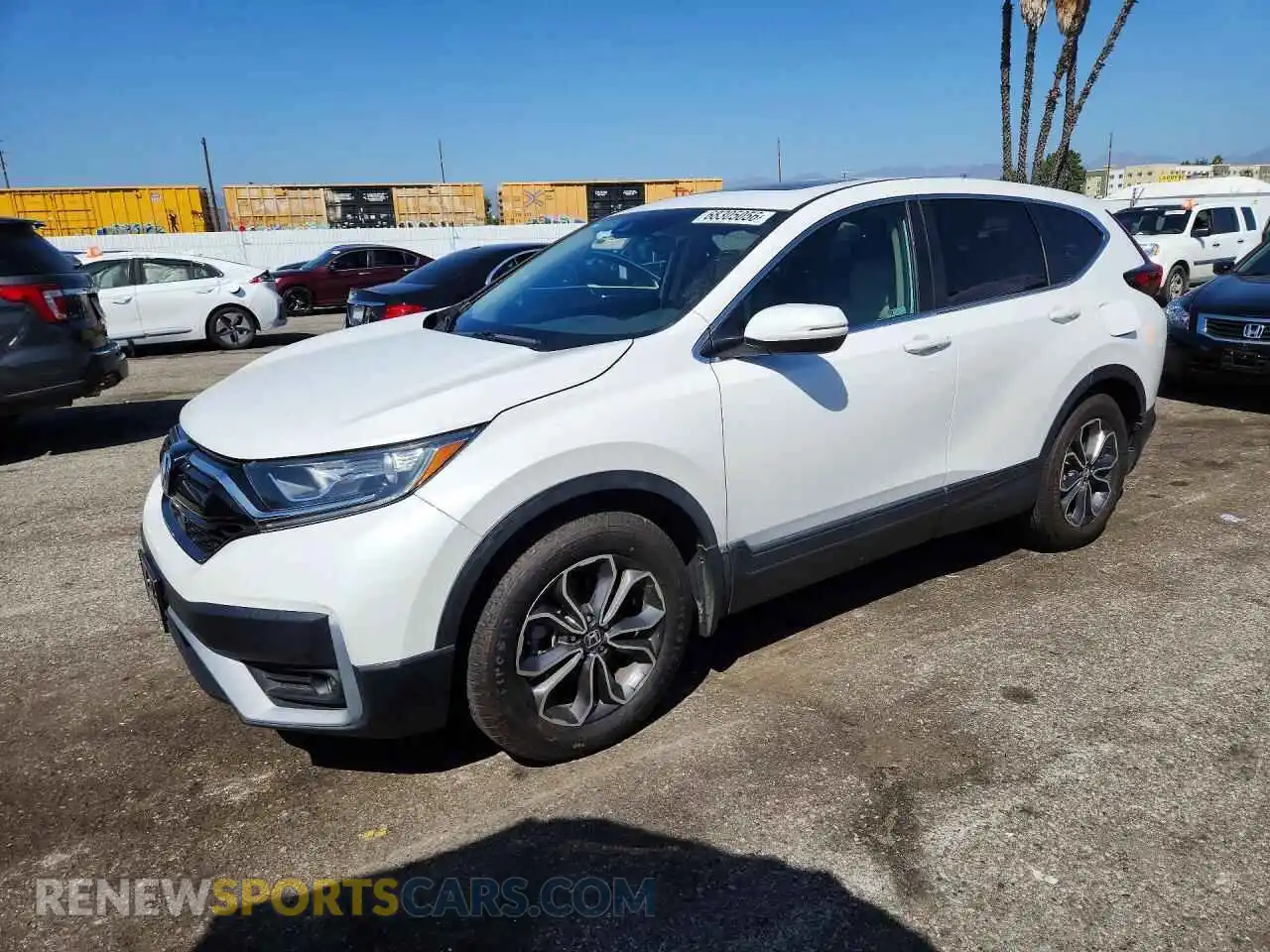 1 fotografías del automóvil dañado 5J6RW1H58MA014556 HONDA CRV 2021