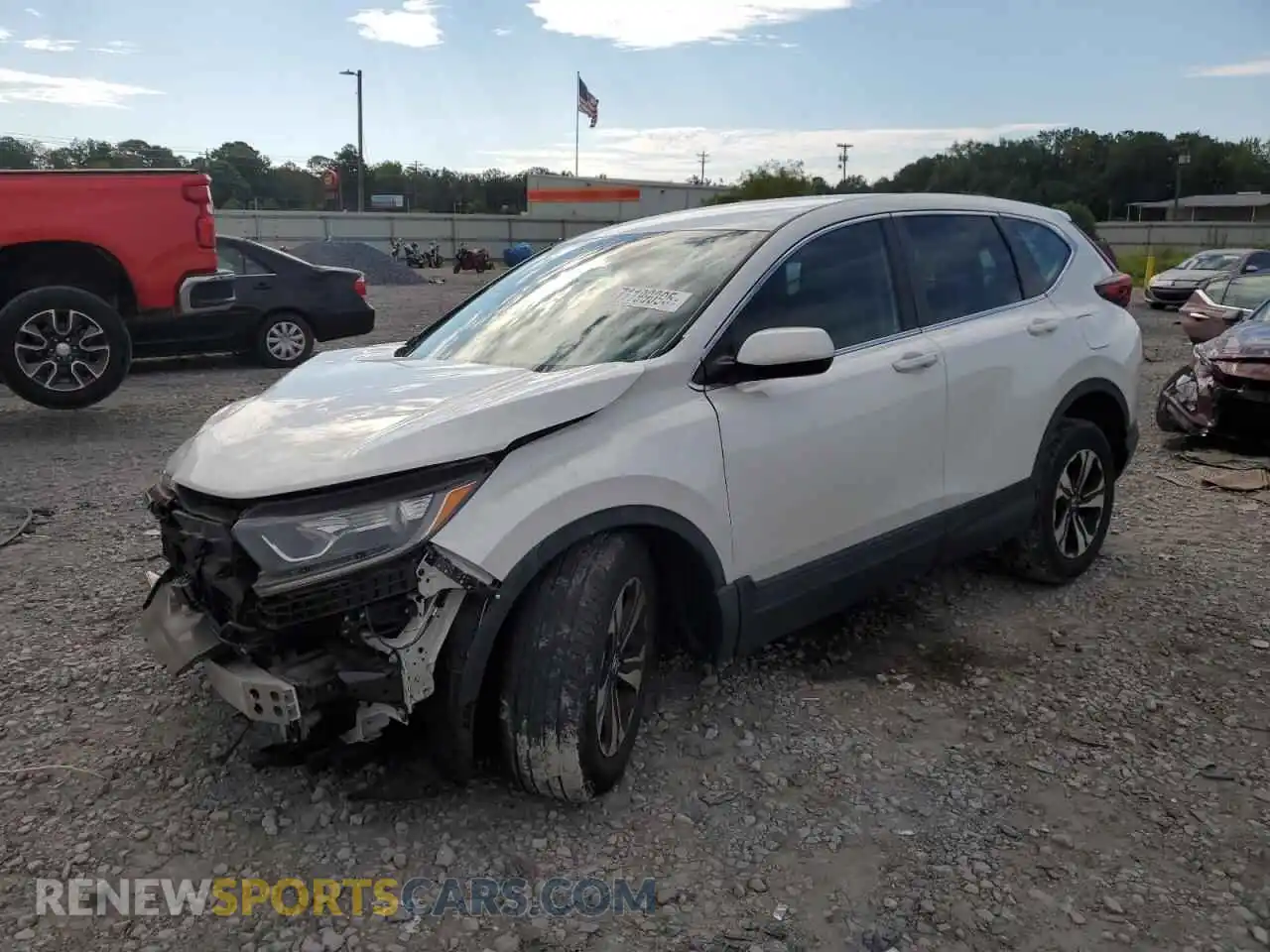 1 Photograph of a damaged car 5J6RW1H70ML009440 HONDA CRV 2021