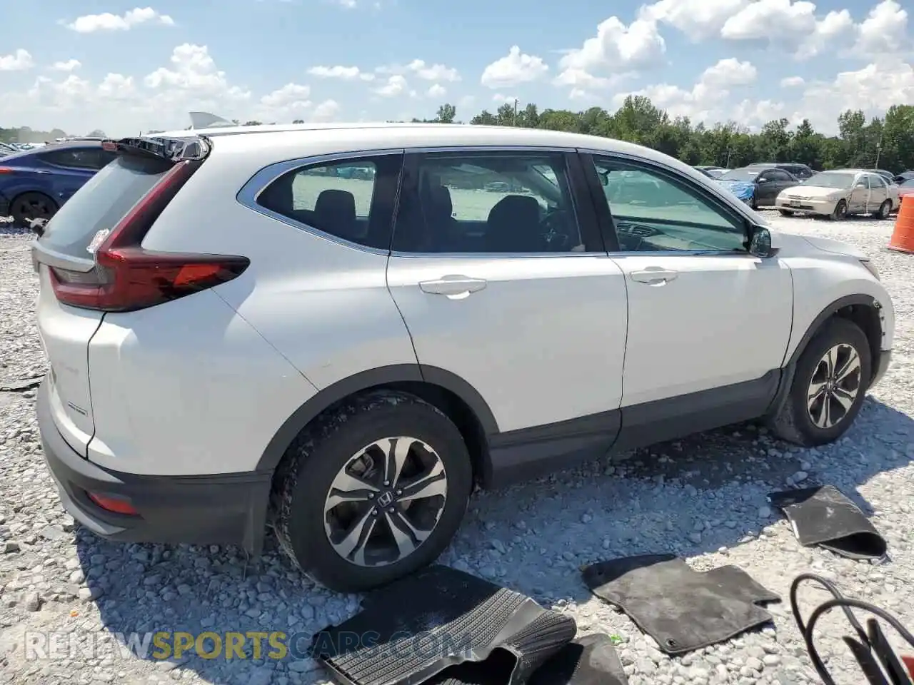 3 Photograph of a damaged car 5J6RW1H74ML010347 HONDA CRV 2021