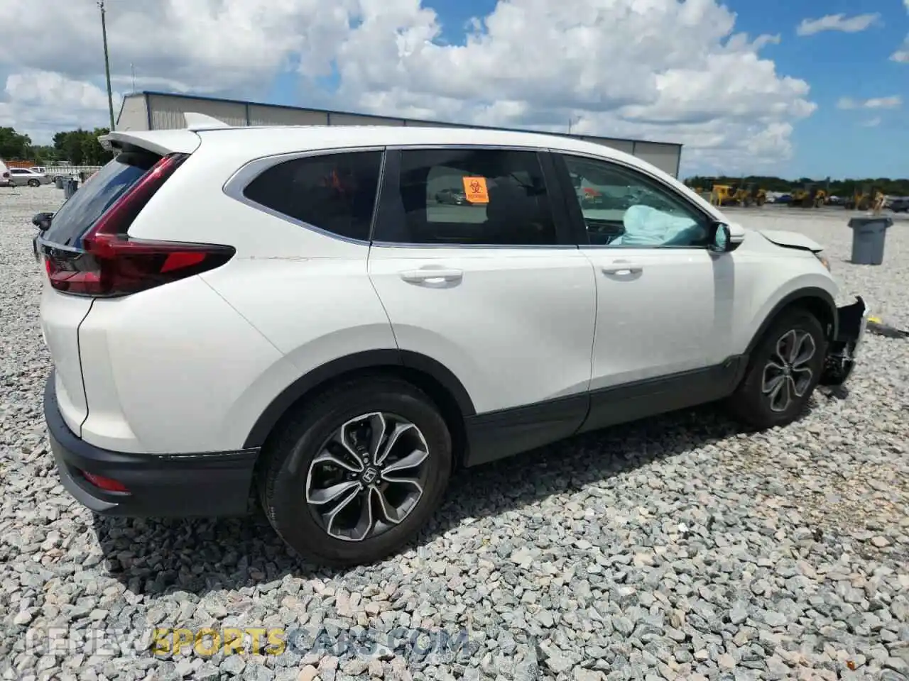 3 Photograph of a damaged car 5J6RW1H82MA004177 HONDA CRV 2021