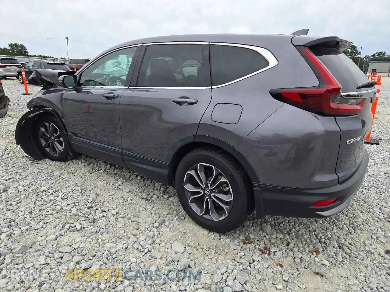 2 Photograph of a damaged car 5J6RW1H82MA007872 HONDA CRV 2021