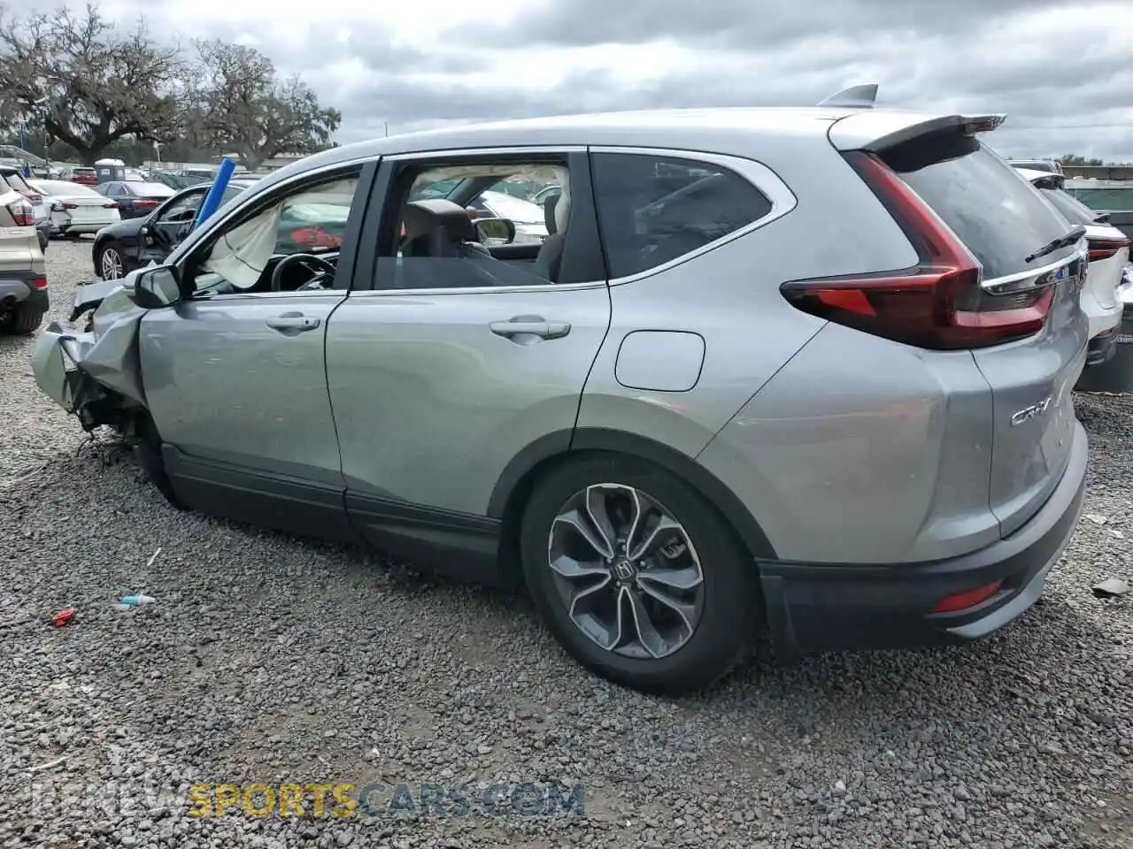 2 Photograph of a damaged car 5J6RW1H84ML008459 HONDA CRV 2021