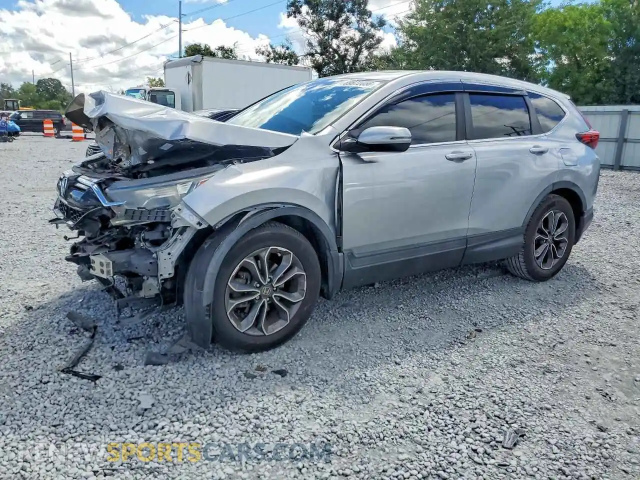 1 fotografías del automóvil dañado 5J6RW1H89MA007335 HONDA CRV 2021