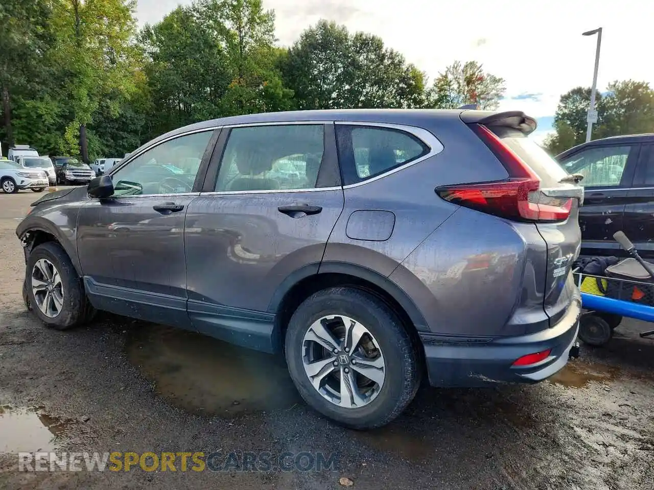 2 Photograph of a damaged car 5J6RW2H24MA008927 HONDA CRV 2021