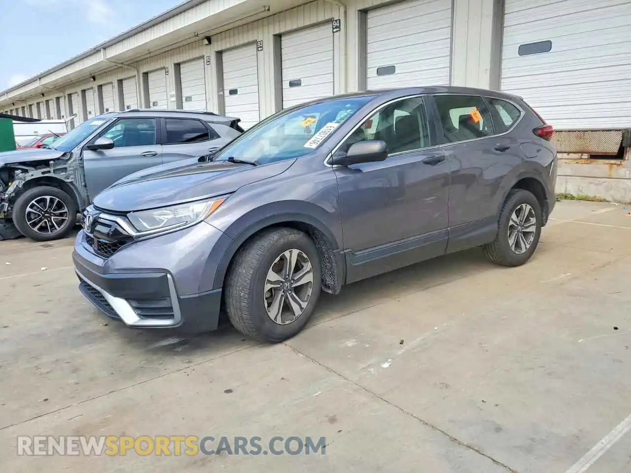 1 Photograph of a damaged car 5J6RW2H25ML012120 HONDA CRV 2021