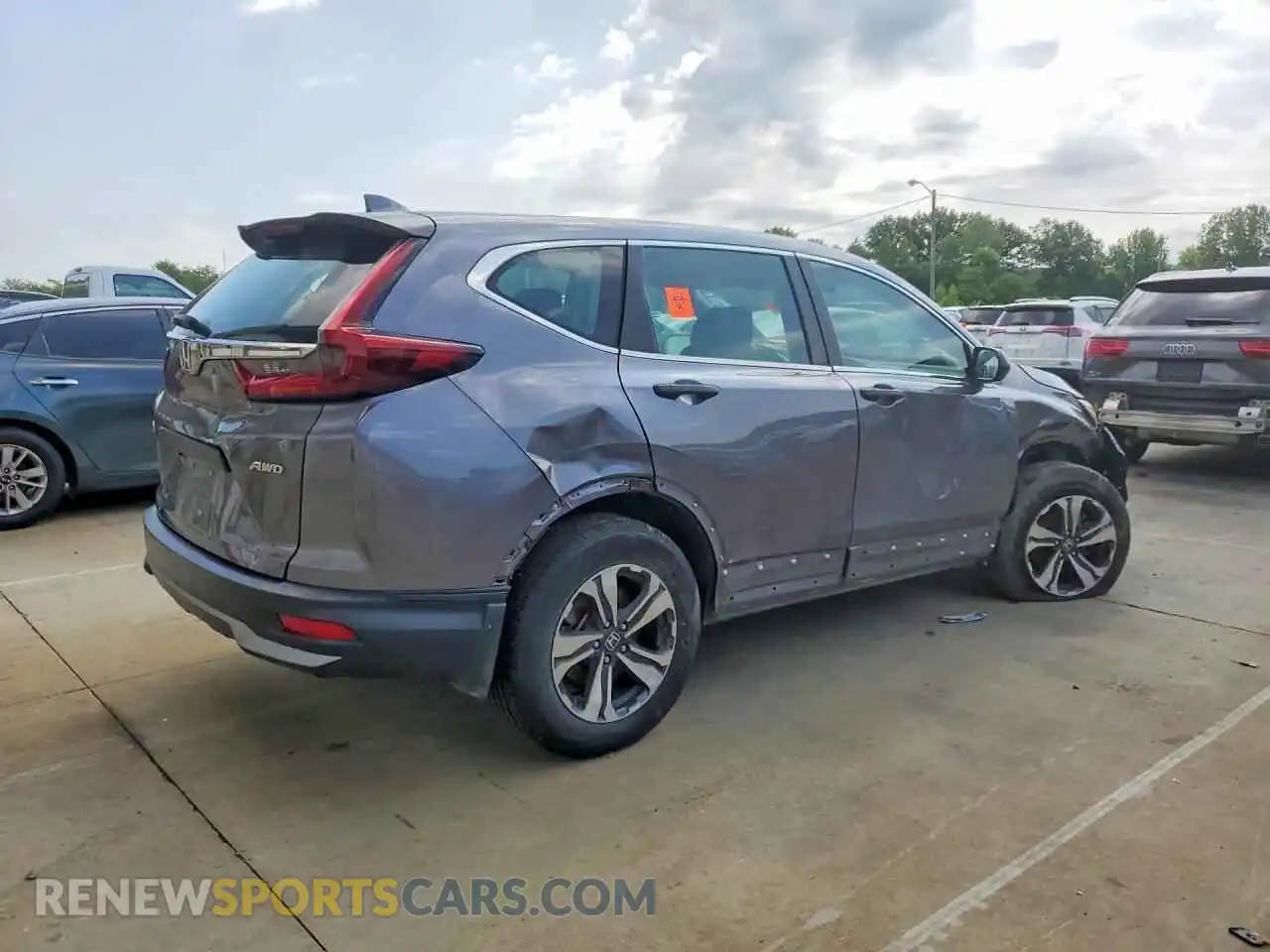 3 Photograph of a damaged car 5J6RW2H25ML012120 HONDA CRV 2021