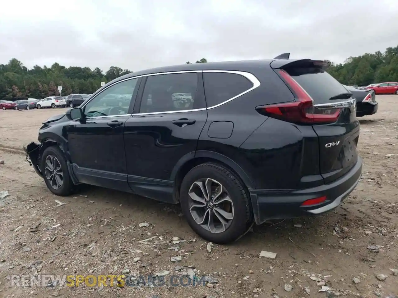 2 Photograph of a damaged car 5J6RW2H50MA000480 HONDA CRV 2021