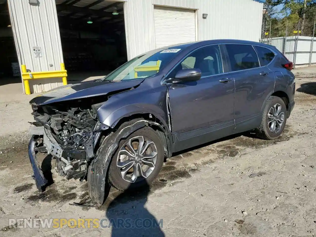 1 Photograph of a damaged car 5J6RW2H50ML012780 HONDA CRV 2021