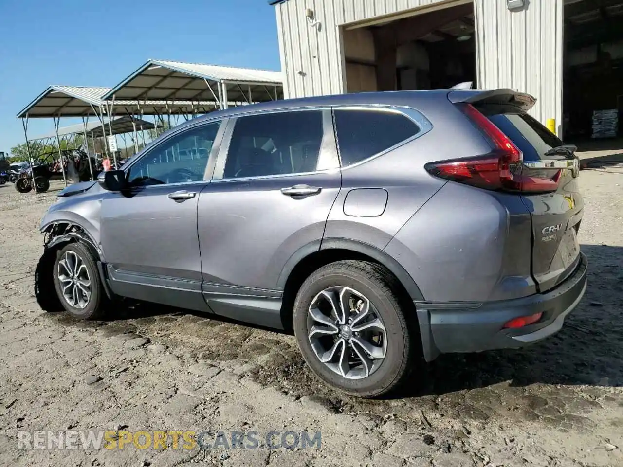 2 Photograph of a damaged car 5J6RW2H50ML012780 HONDA CRV 2021
