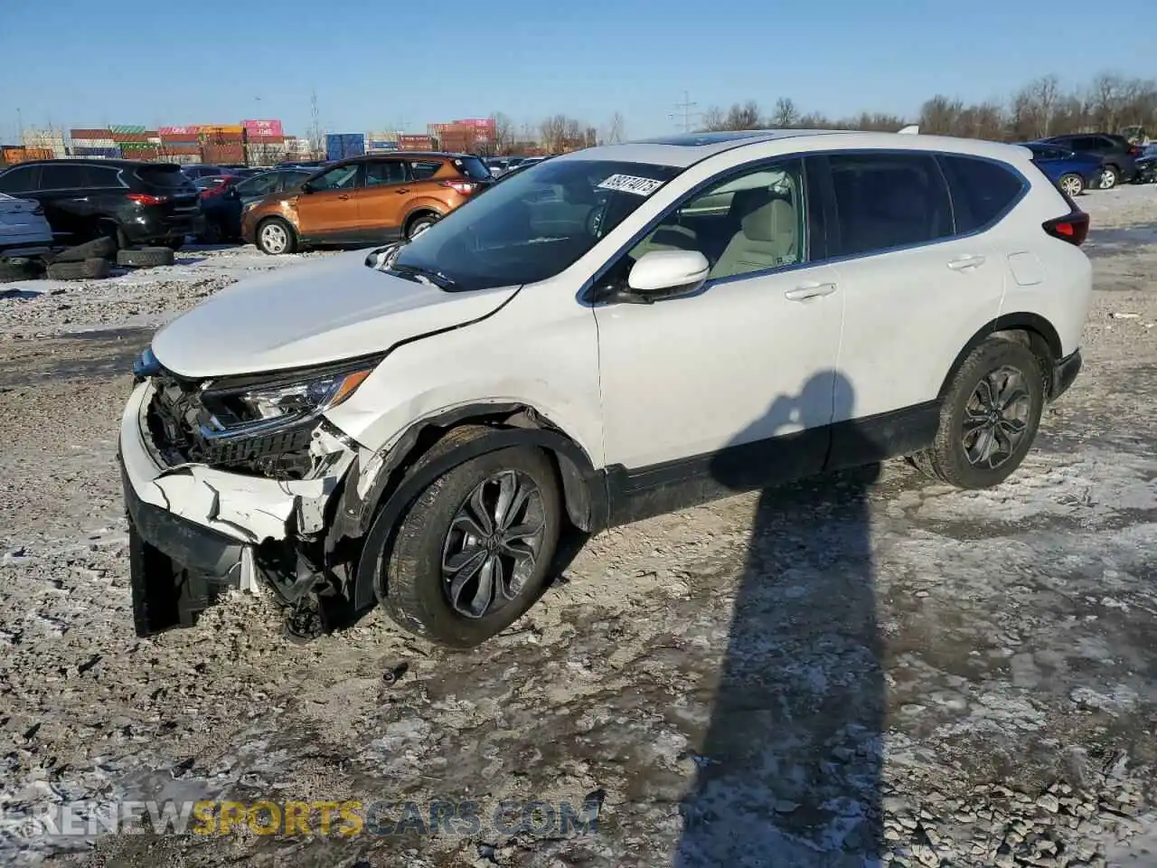 1 Фотография поврежденного автомобиля 5J6RW2H51MA005512 HONDA CRV 2021